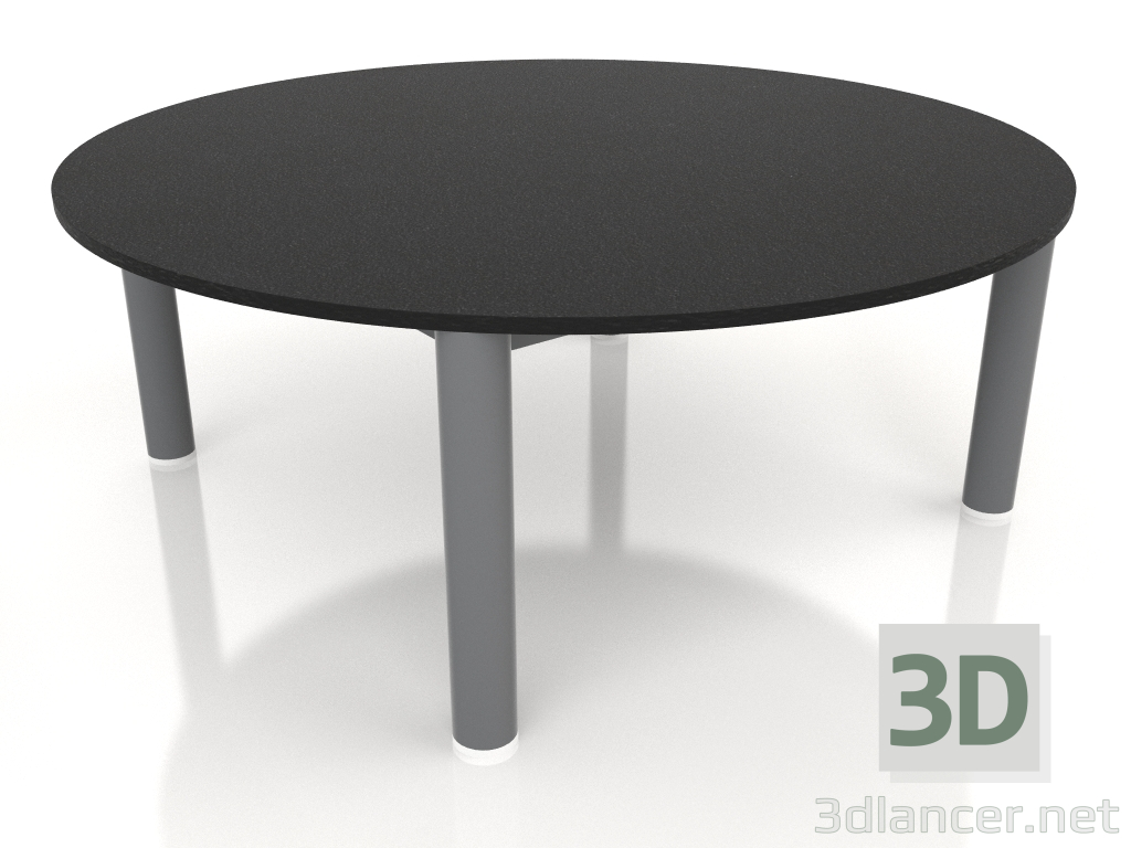 3d модель Стіл журнальний D 90 (Anthracite, DEKTON Domoos) – превью