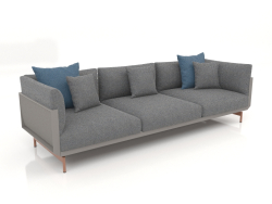 3-seater sofa (Quartz gray)