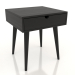 modèle 3D Table de chevet STAND 420x400 mm (noir RAL 9005) - preview