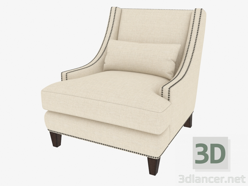 Modelo 3d Poltrona DELFI ARMCHAIR (602.010-F06) - preview