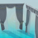 3d model Curtains - preview