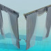 3d model Curtains - preview