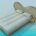 3d model Cama - vista previa