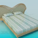 3d model Cama - vista previa