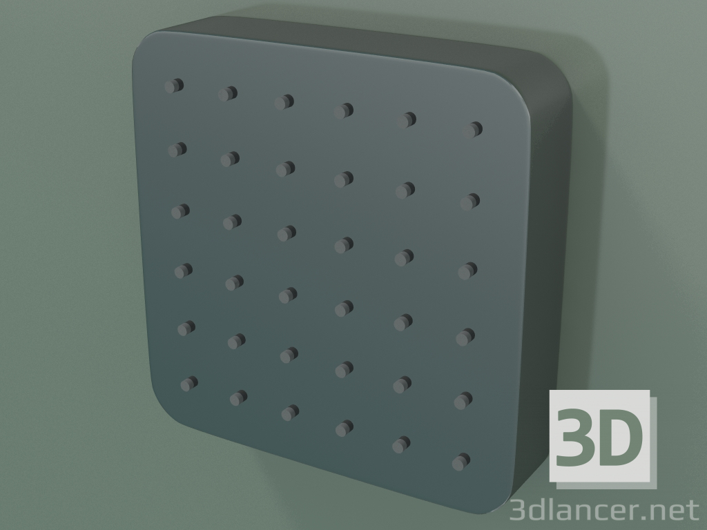 Modelo 3d Módulo de chuveiro 120x120 para tubo flexível de instalação oculta (36822330) - preview