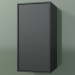 3d model Armario de pared con 1 puerta (8BUBBDD01, 8BUBBDS01, Deep Nocturne C38, L 36, P 36, H 72 cm) - vista previa