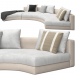 modello 3D di Daniels Sofa set01 comprare - rendering