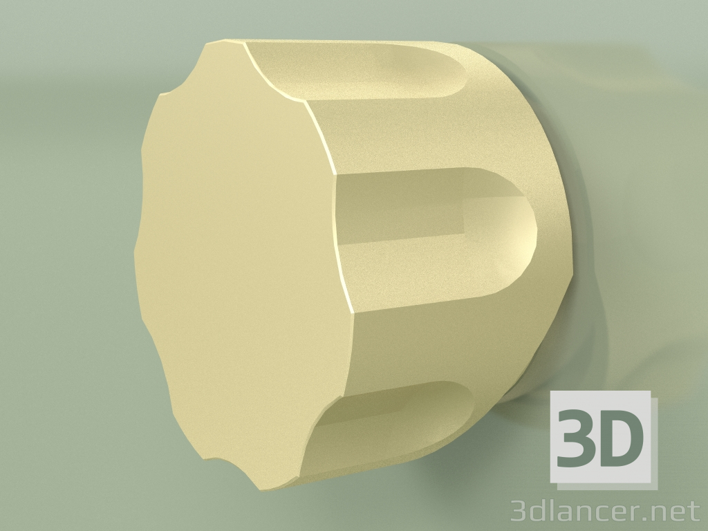 3d model Mezclador monomando de pared Ø 63 mm (17 63 T, OC) - vista previa