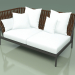 3d model Sofa module right 104 (Belt Brown) - preview