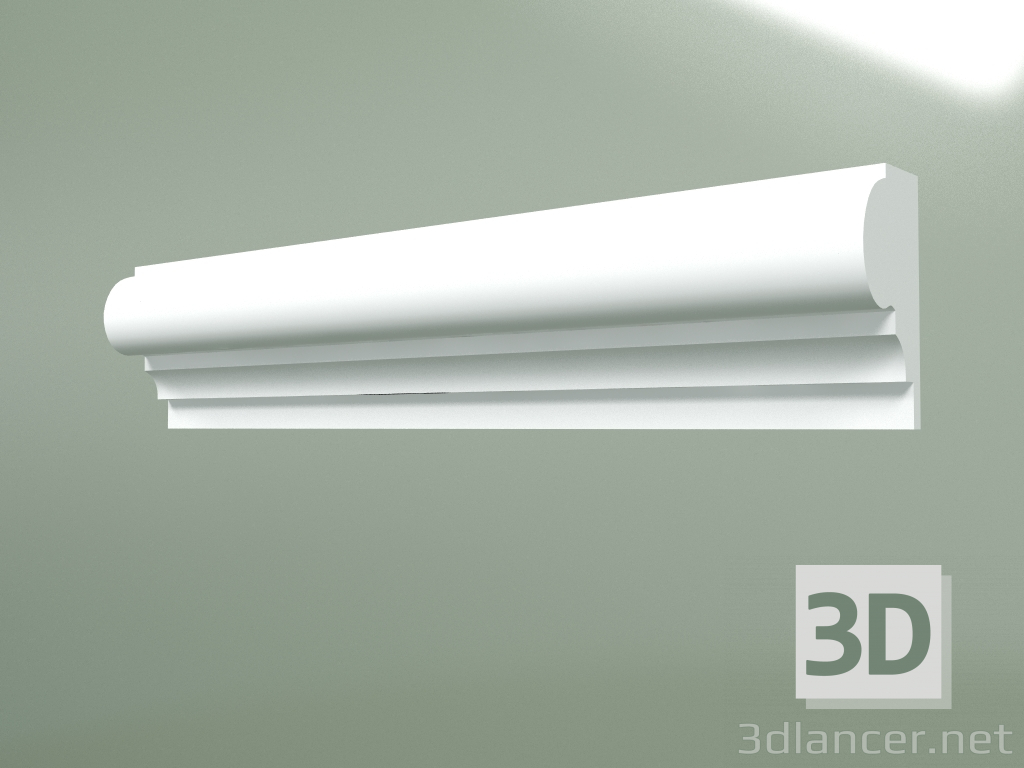 3d model Plaster molding MT117 - preview