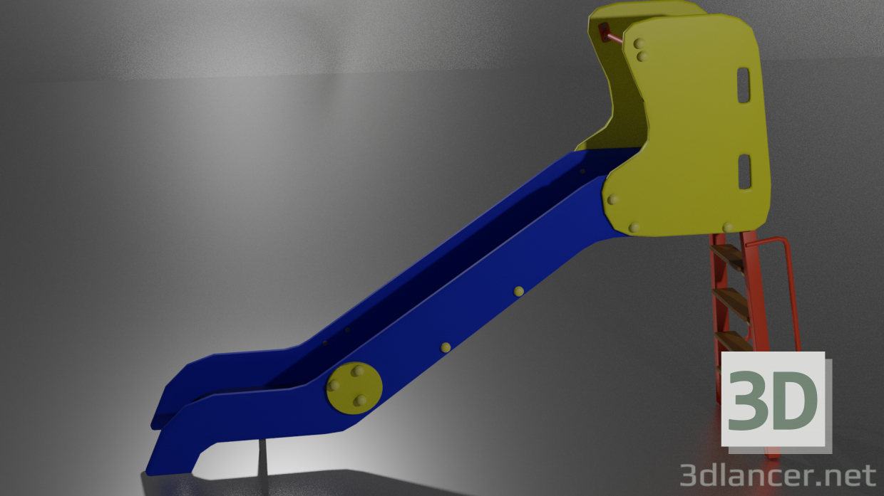 3D modeli Çocuk slayt - önizleme