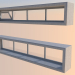 3d model Windows on the landing - preview