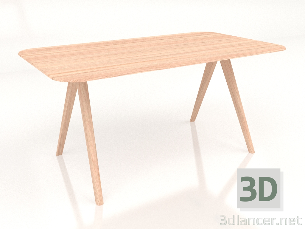 Modelo 3d Mesa de jantar Ava 160 - preview