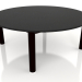 Modelo 3d Mesa de centro D 90 (Preto, DEKTON Domoos) - preview