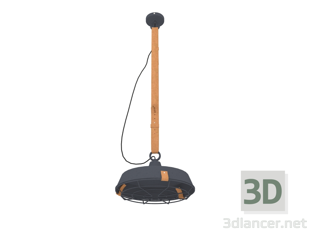 modèle 3D Lampe suspendue Dek 40 (Anthracite) - preview