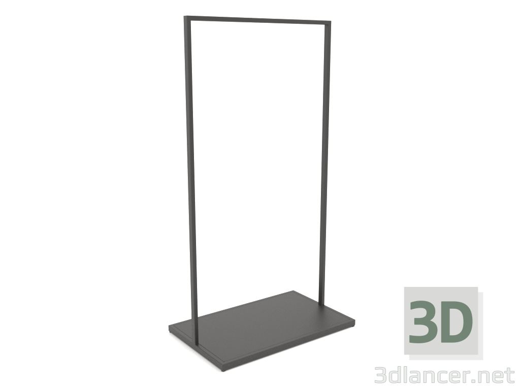 Modelo 3d Trilho retangular (METAL, 80x50x150) - preview