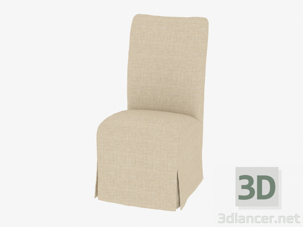 Modelo 3d Jantar cadeira FLANDIA SLIP cadeira coberta (8826.1002.A015.A) - preview