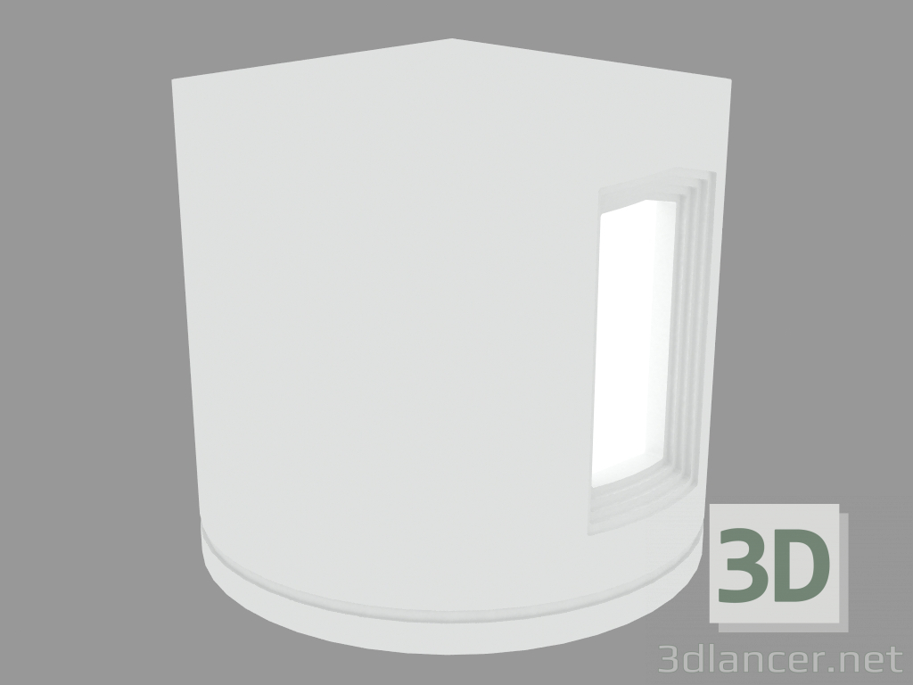 3d model Lámpara de pared BLITZ 2 WINDOWS 180 ° (S4060W) - vista previa