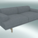 3d model Double sofa Compose (Fiord 151) - preview