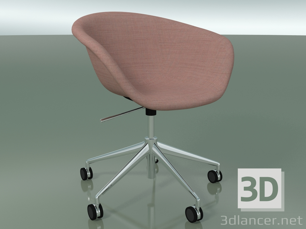 3d model Silla 4239 (5 ruedas, giratoria, con tapizado f-1221-c0614) - vista previa