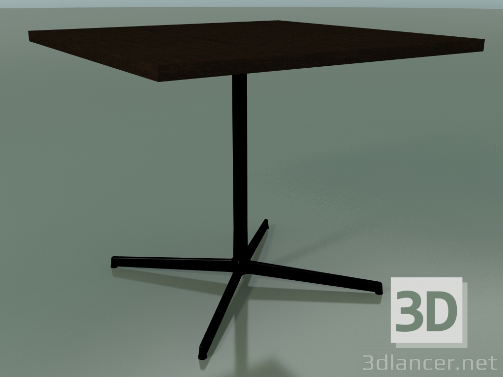 3D modeli Kare masa 5567 (H 74 - 90x90 cm, Wenge, V39) - önizleme