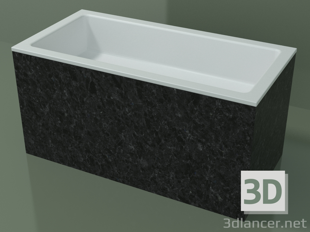 3d model Lavabo sobre encimera (01R142101, Nero Assoluto M03, L 72, P 36, H 36 cm) - vista previa