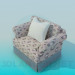 3D Modell Sessel - Vorschau