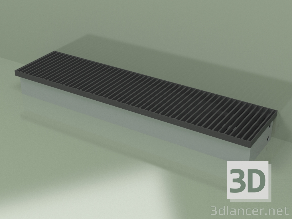 3d model Duct convector - Aquilo F2С (240х1000х110, RAL 9005) - preview