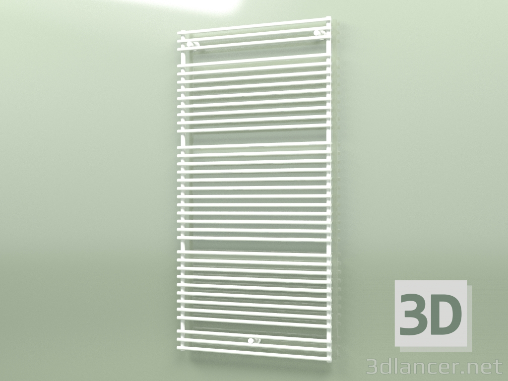 3d model Heated towel rail - Santorini (SAN 18 900 mm, RAL - 9016) - preview