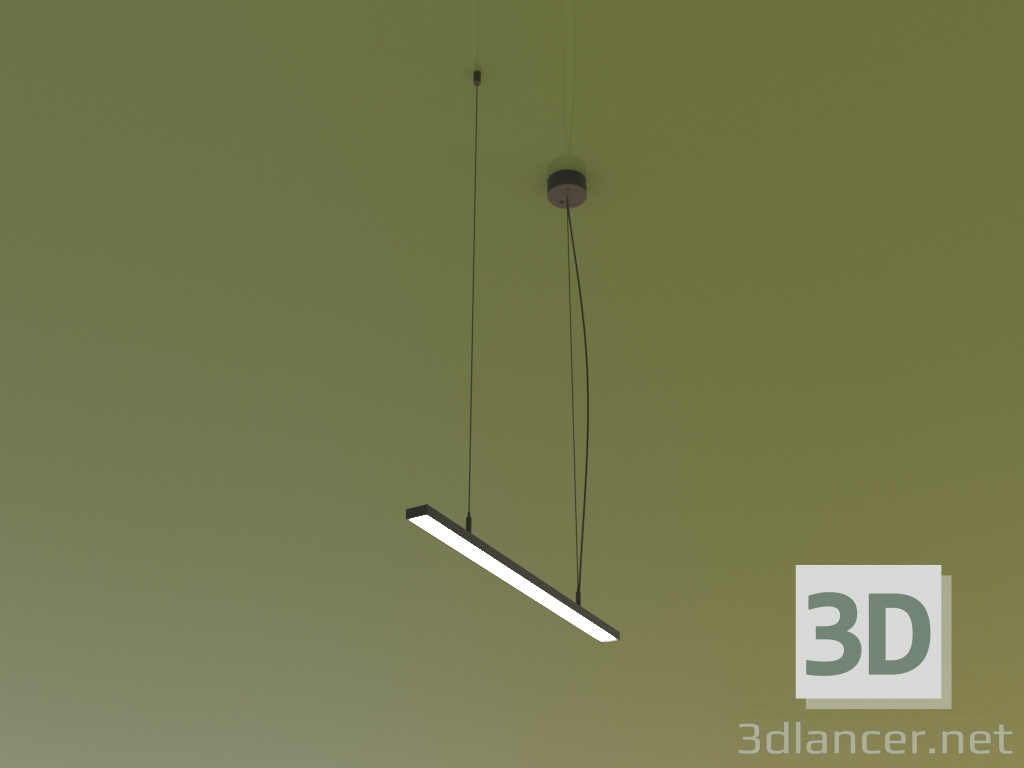 modello 3D Plafoniera LINEAR P1228 (500 mm) - anteprima