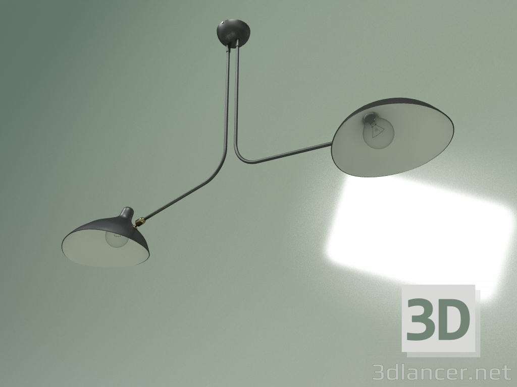 modello 3D Lampada da soffitto Spider 2 - anteprima