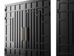 Gate black hi-tech