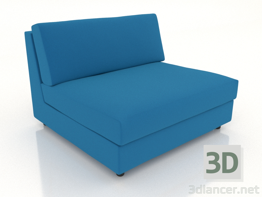 3d model Sofa module 103 single - preview