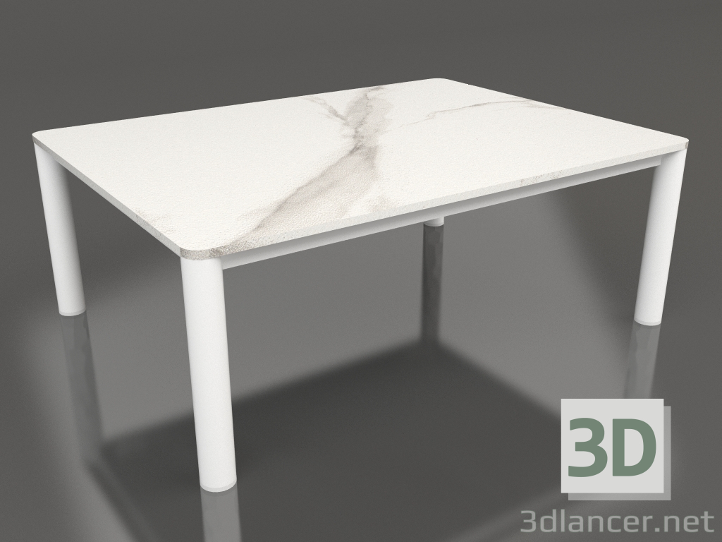 3d model Mesa de centro 70×94 (Blanco, DEKTON Aura) - vista previa