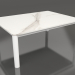 3d model Coffee table 70×94 (White, DEKTON Aura) - preview