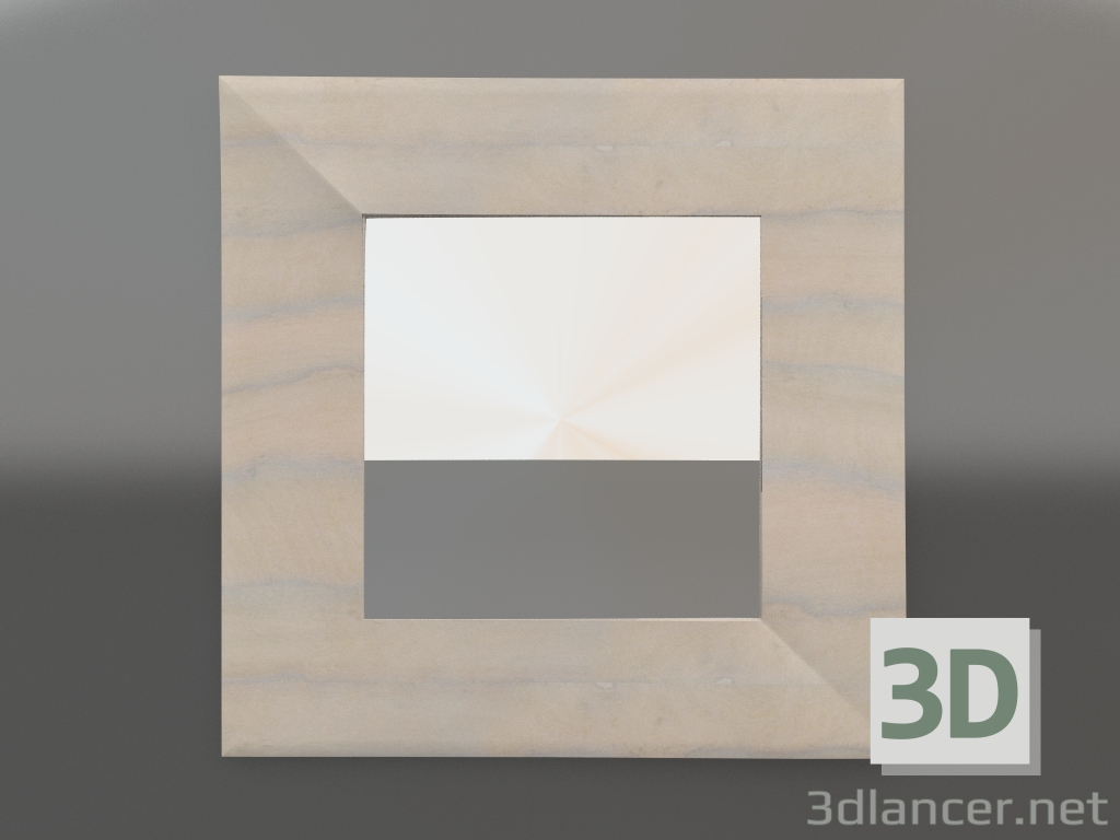 3d model Mirror 100 cm (Pap-w.02.10.LIGHT) - preview