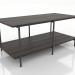 3d model Coffee table 2 1200 mm (ash walnut) - preview