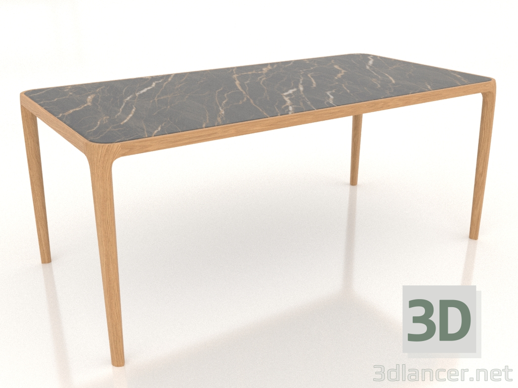 3d model Casauri table with porcelain stoneware 1800x900 mm (Oak natural, option 2) - preview 3d model Casauri table with porcelain stoneware 1800x900 mm (Oak natural, option 2) - preview