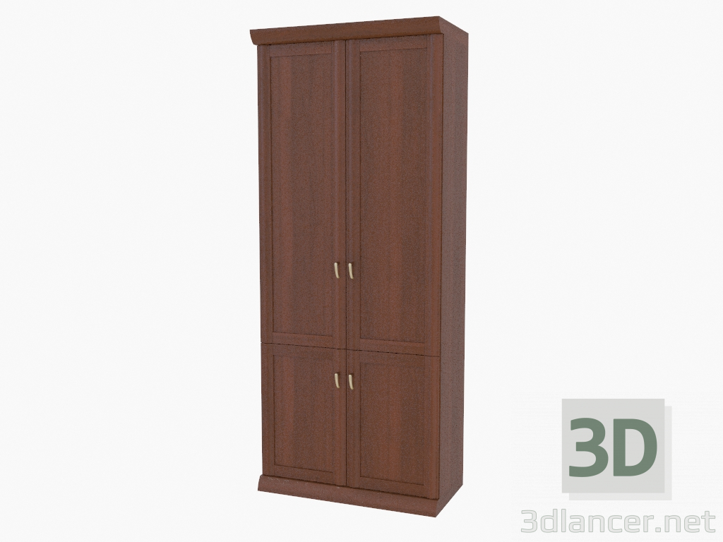 3d model Wardrobe wardrobe (261-15) - preview