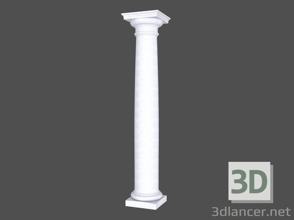 3D modeli Sütun (K48T) - önizleme