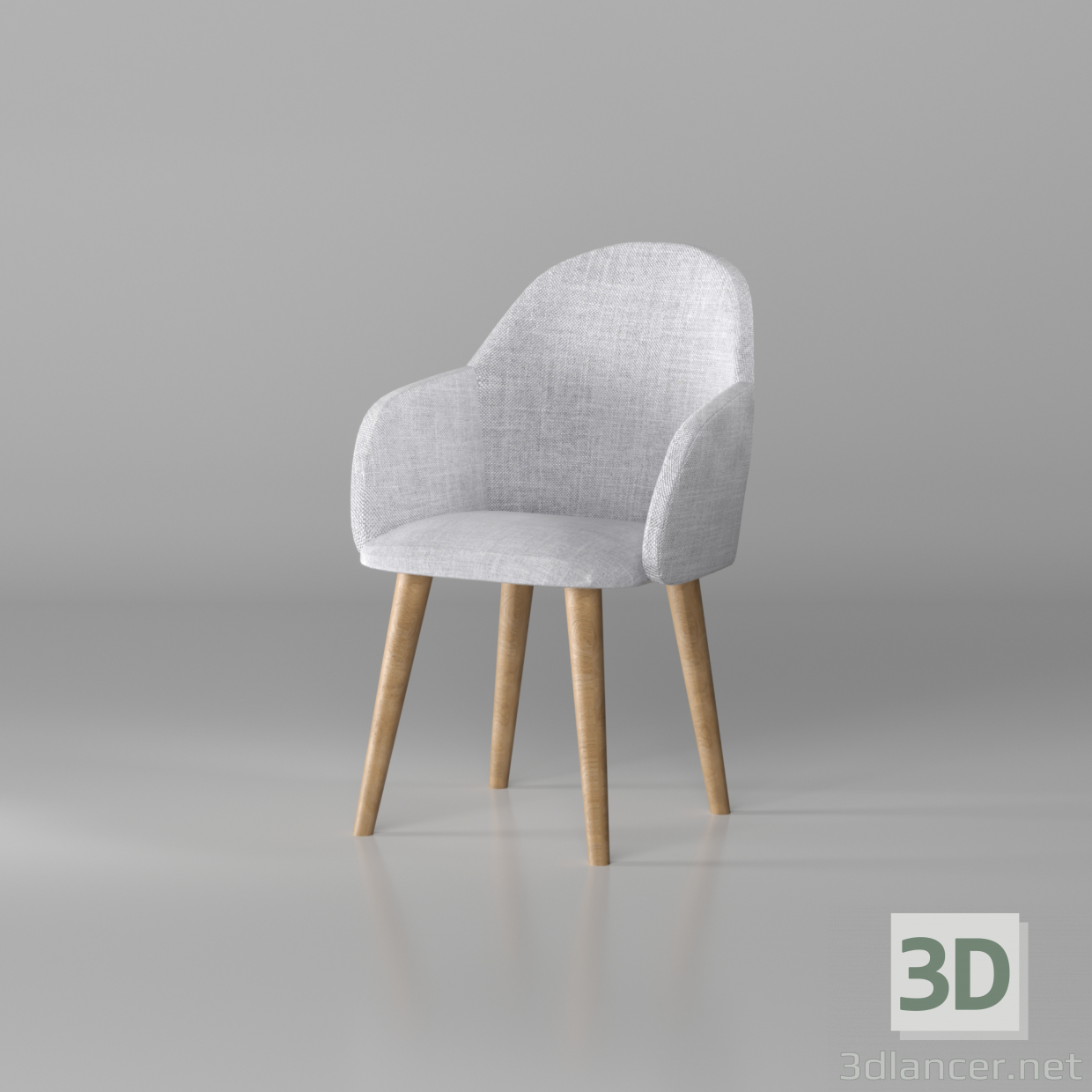 Sillón MD 998 3D modelo Compro - render