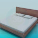 3D Modell Bett - Vorschau