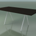 modèle 3D Table rectangulaire 5432 (H 74 - 90x180 cm, pieds 180 °, plaqué L21 wengé, V12) - preview