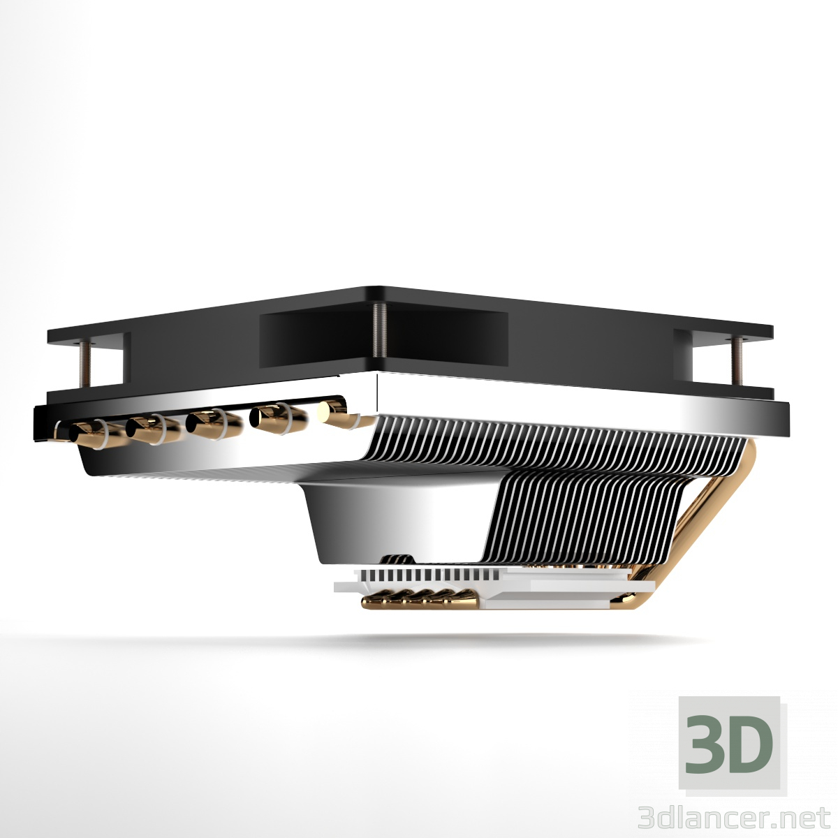 3D CoolerMaster GeminII M5 LED modeli satın - render