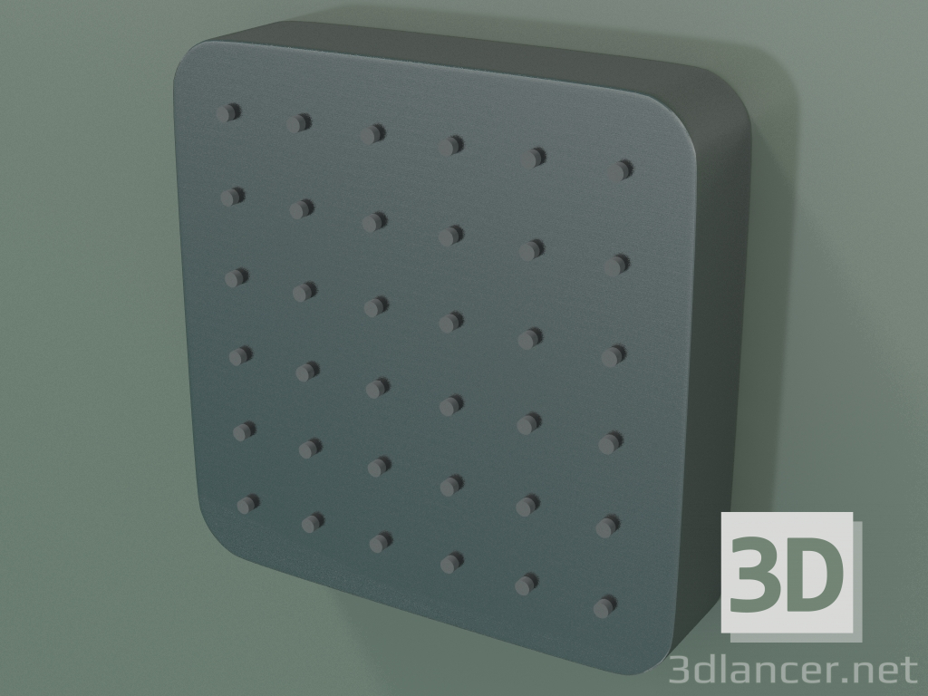 Modelo 3d Módulo de chuveiro 120x120 para tubo flexível de instalação oculta (36822340) - preview