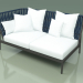 3d model Sofa module right 104 (Belt Blue) - preview