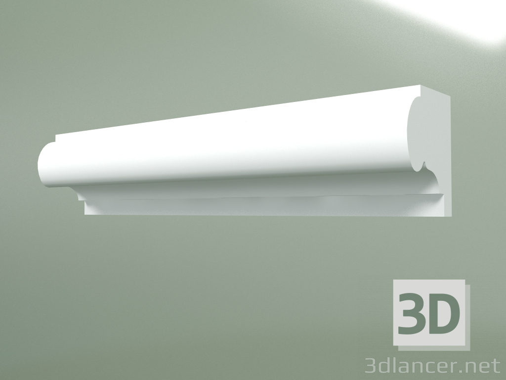 3d model Plaster molding MT118 - preview