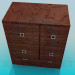 3d model Chest of drawers - preview