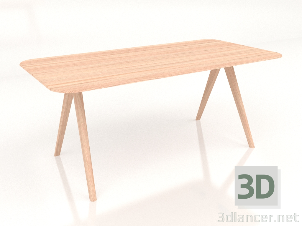 Modelo 3d Mesa de jantar Ava 180 - preview