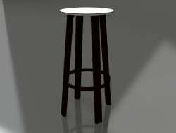 Tabouret haut (Noir)